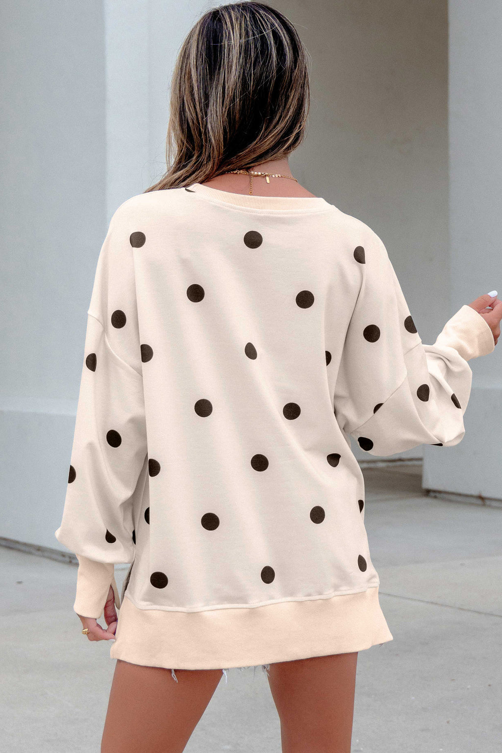 Polka Party Pullover
