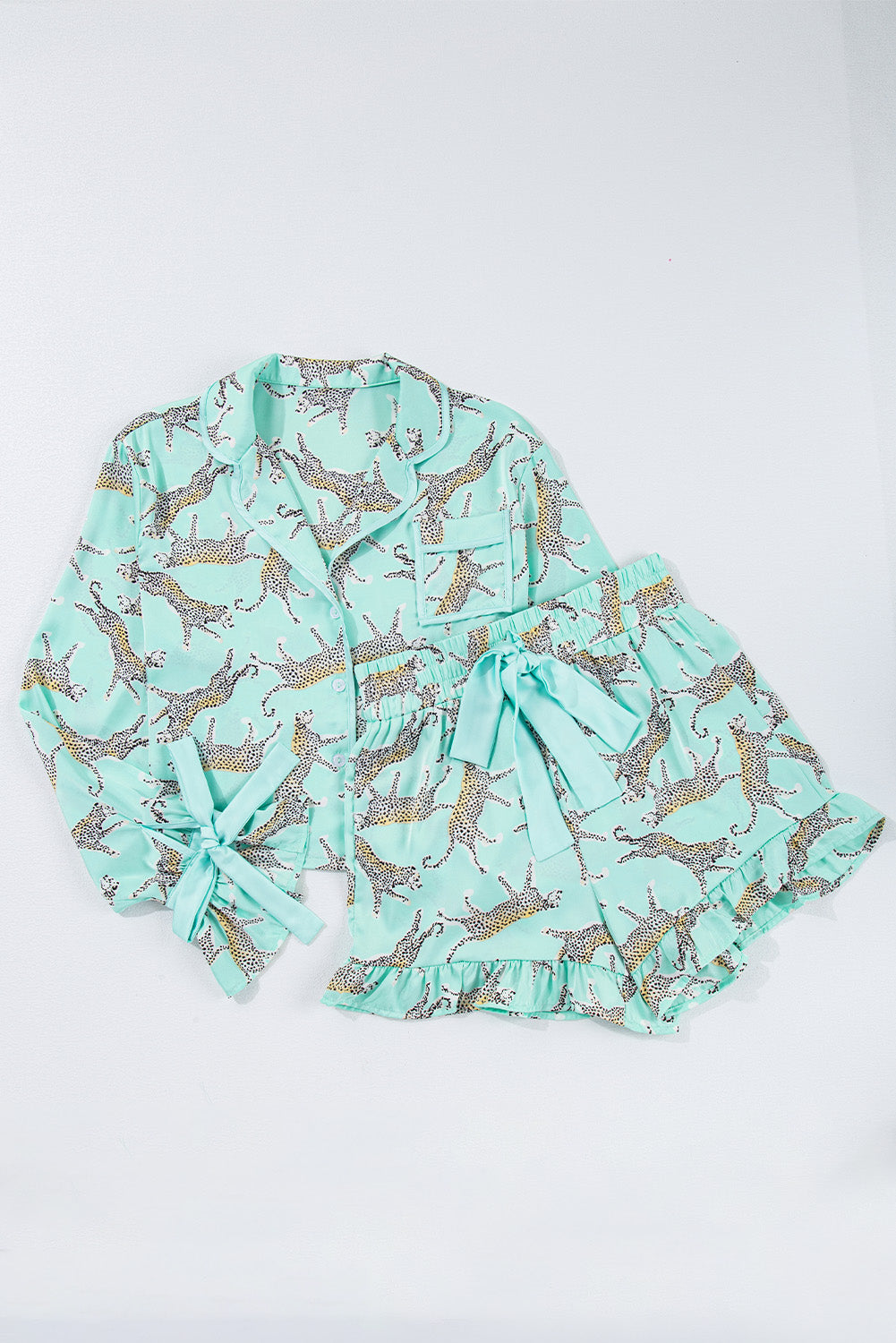 The Cat Nap Satin Set