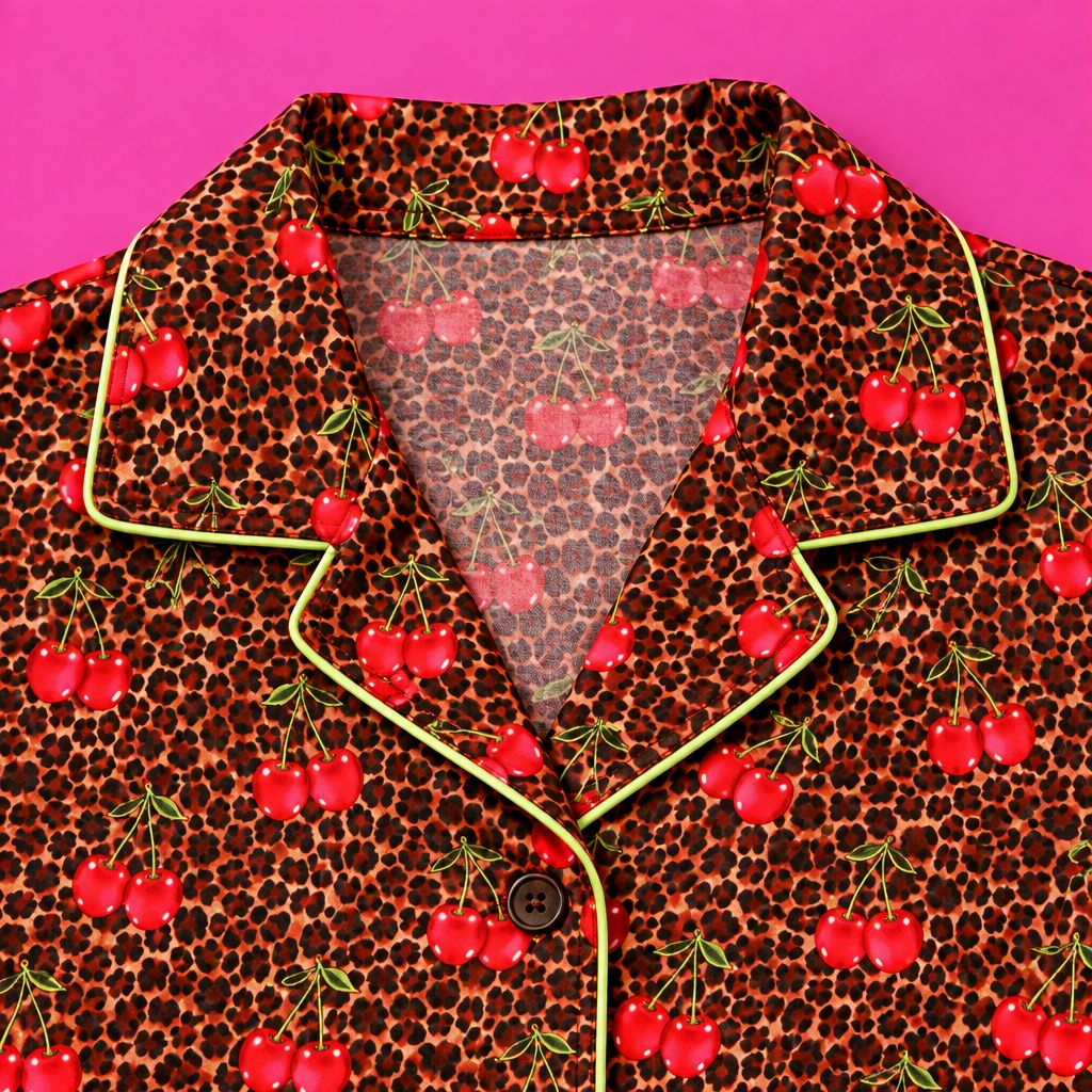 Wild Cherry Pajama Set