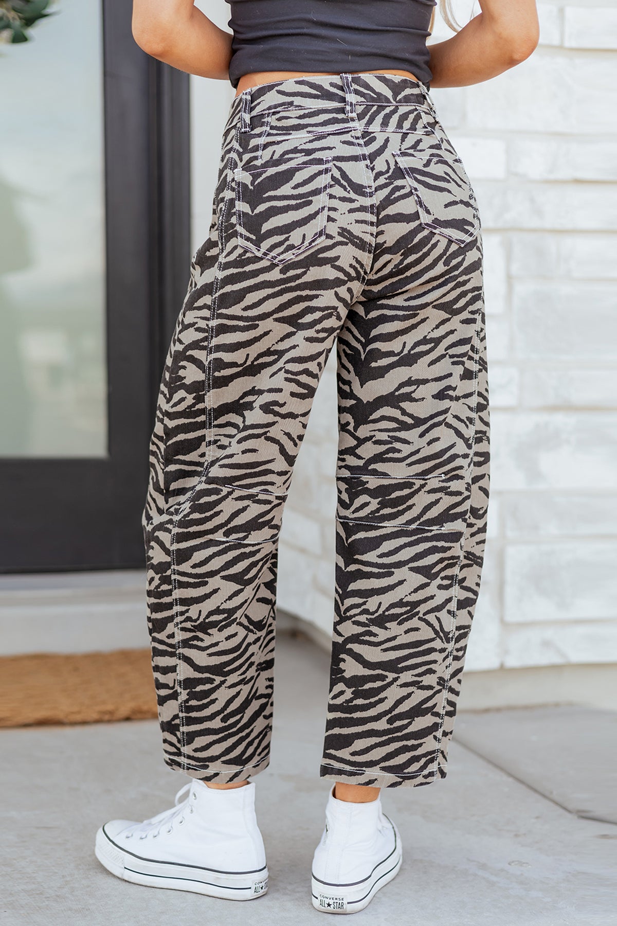 Outta Line Barrel Jeans