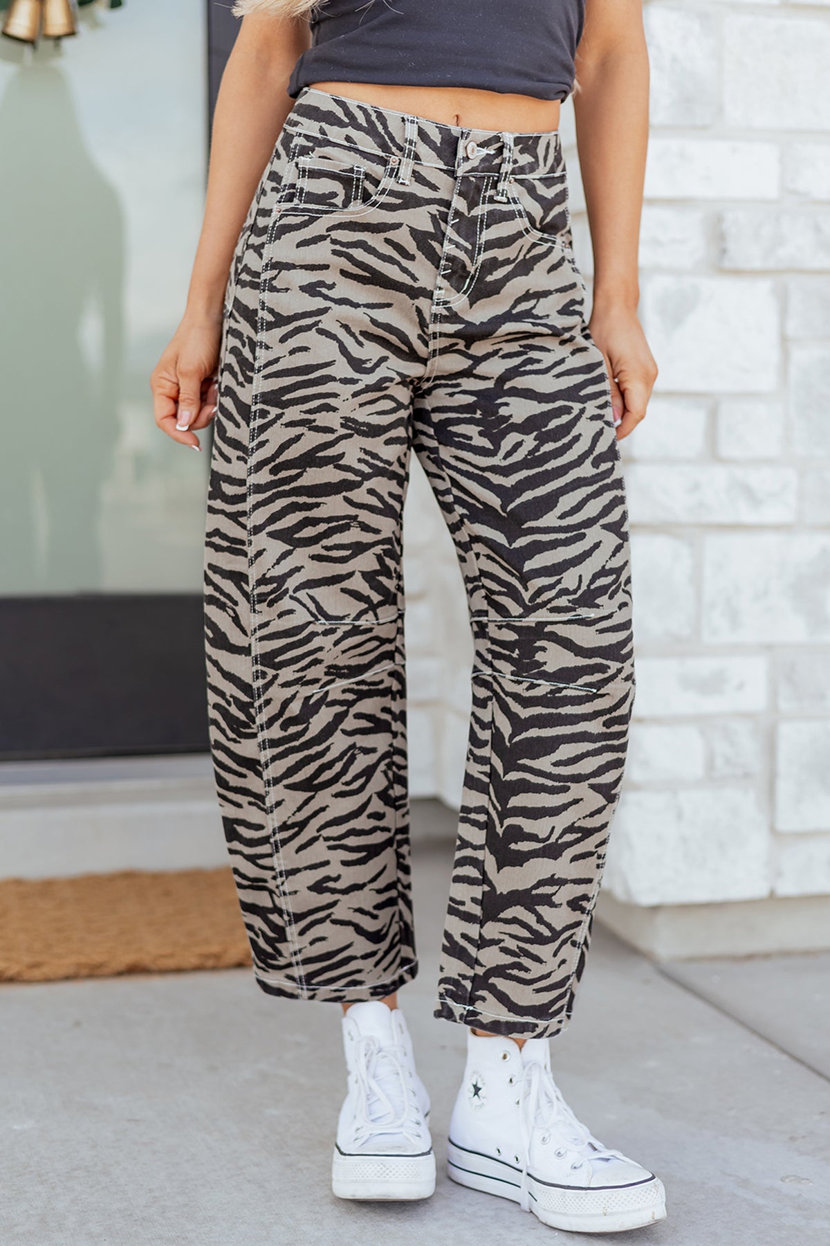 Outta Line Barrel Jeans