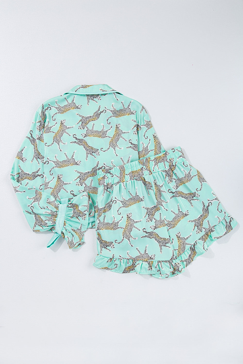 The Cat Nap Satin Set