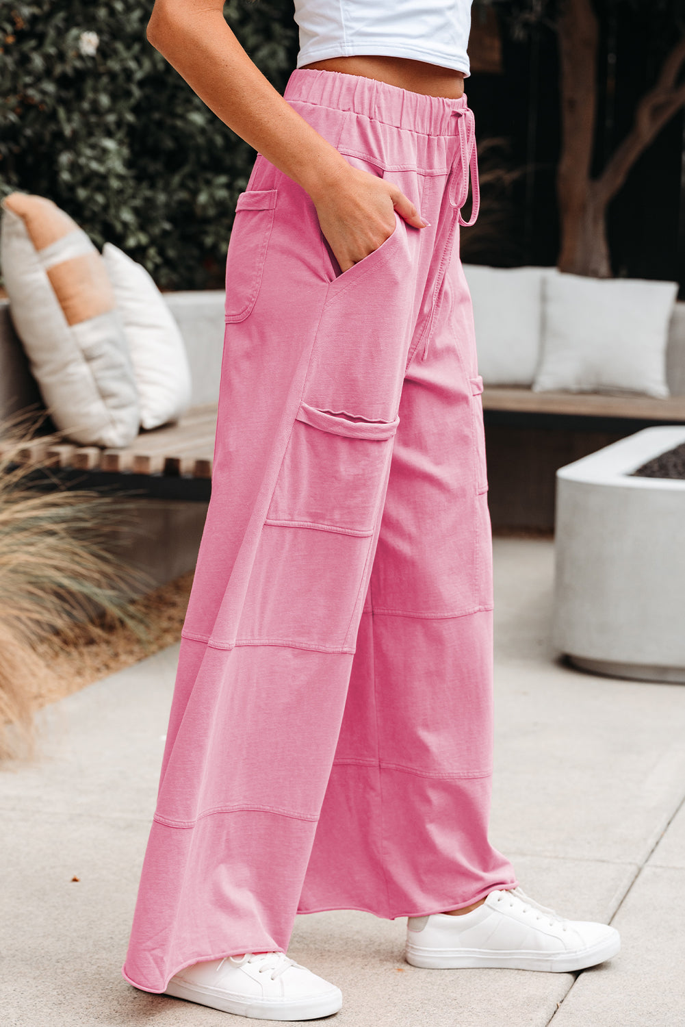 Pink Agenda Cargo Pants